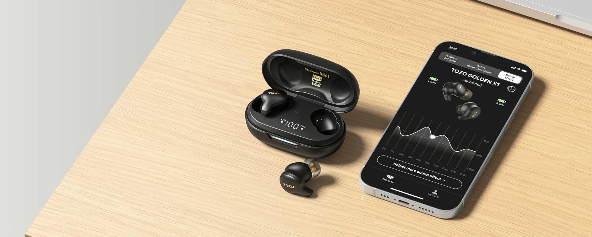 Tozo Golden X1 review: wireless ANC headphones with customizable audio
