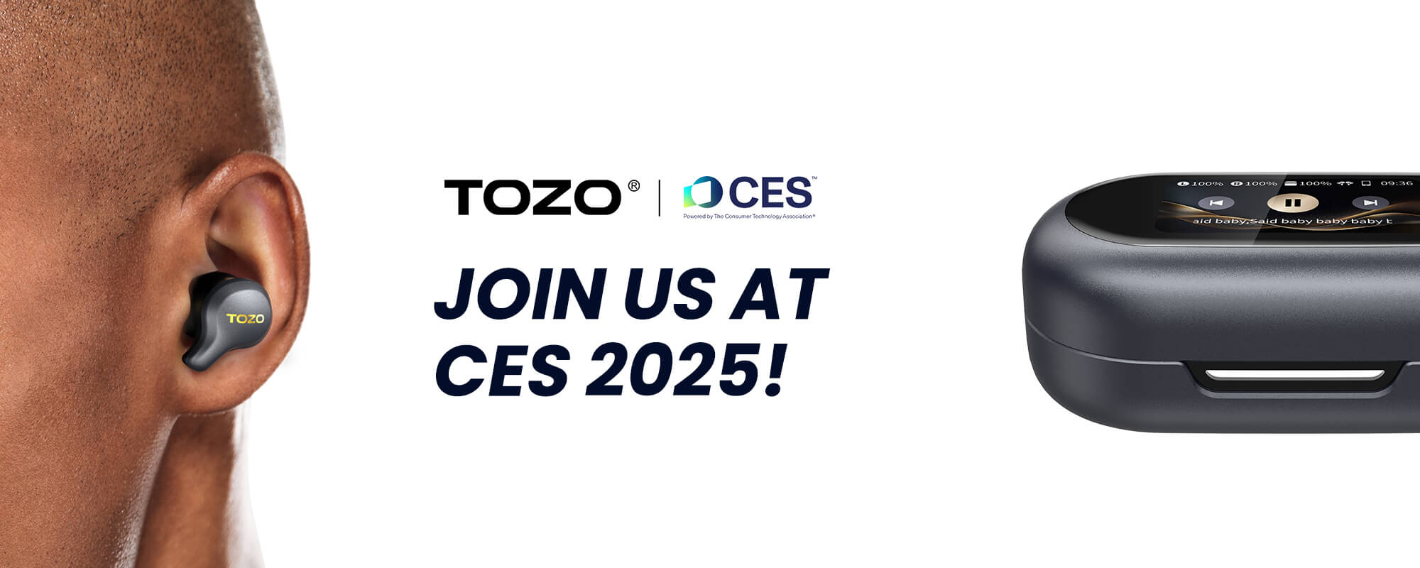 TOZO Showcases Innovation at CES 2025 in Las Vegas