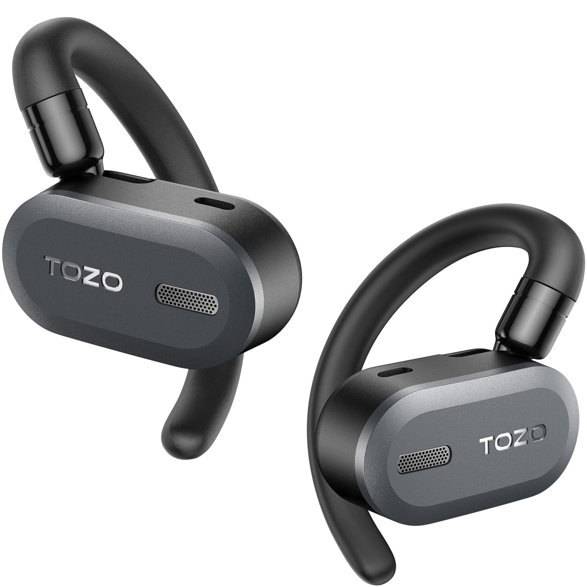 TOZO Open Buds Lightweight True Wireless Earbuds with Open Ear Dual-Axis Design for Long-lasting Comfort