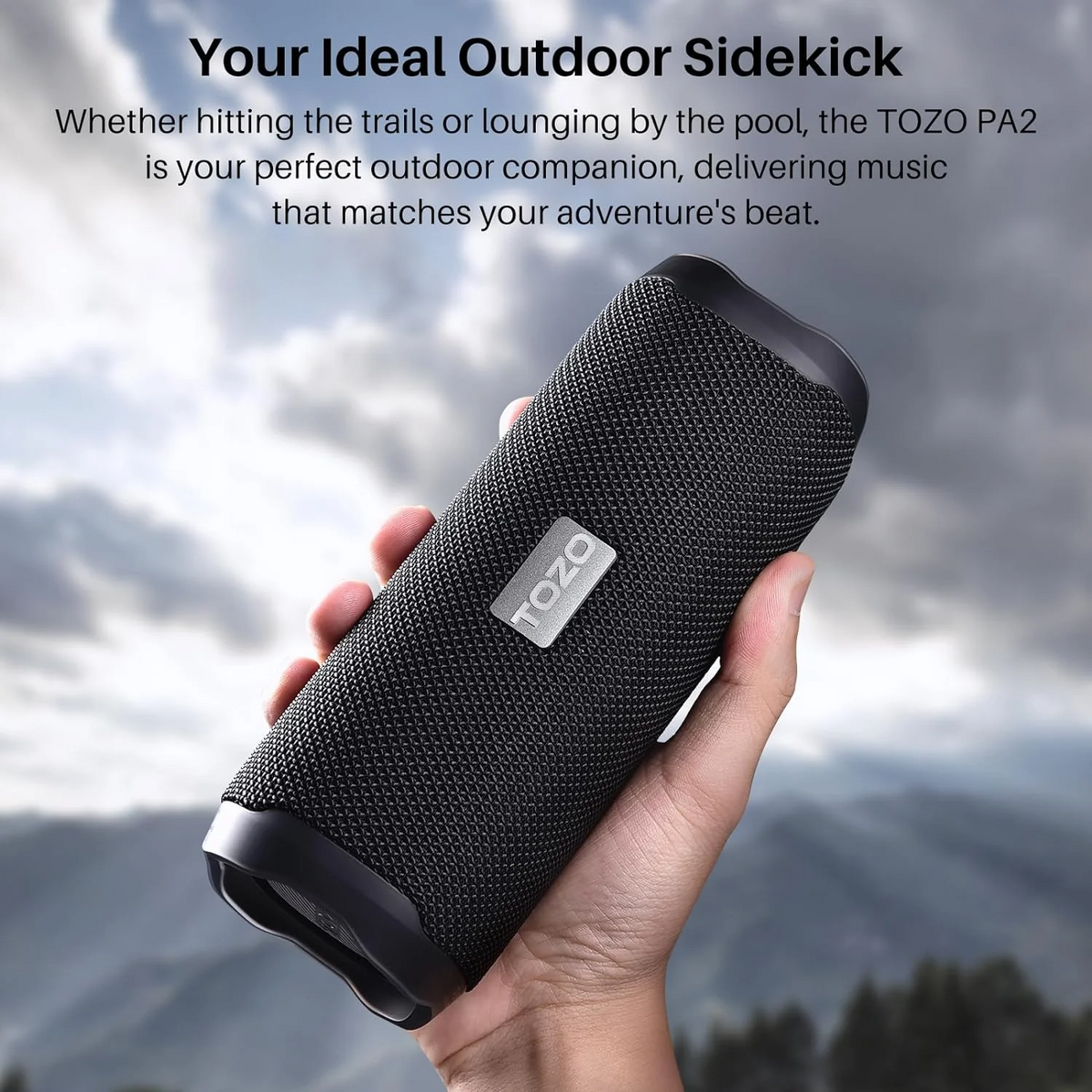 TOZO PA2 Bluetooth Speaker with Three EQ Modes