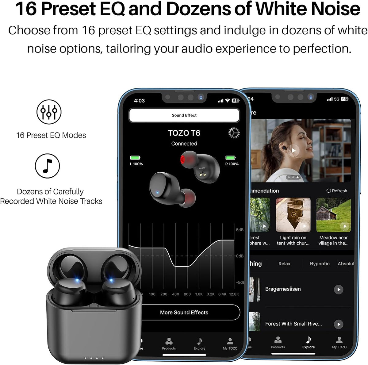 Tozo T10 TWS Wireless Earbuds Manual: Pairing, Controls, and Waterproof  Features