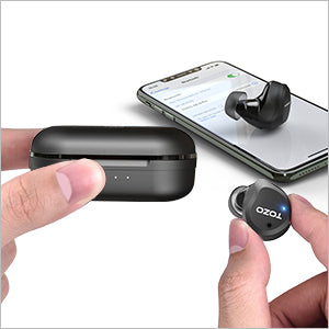 Auriculares In-Ear Inalámbricos Tozo Nc9 para Unisex en Negro I Oechsle -  Oechsle