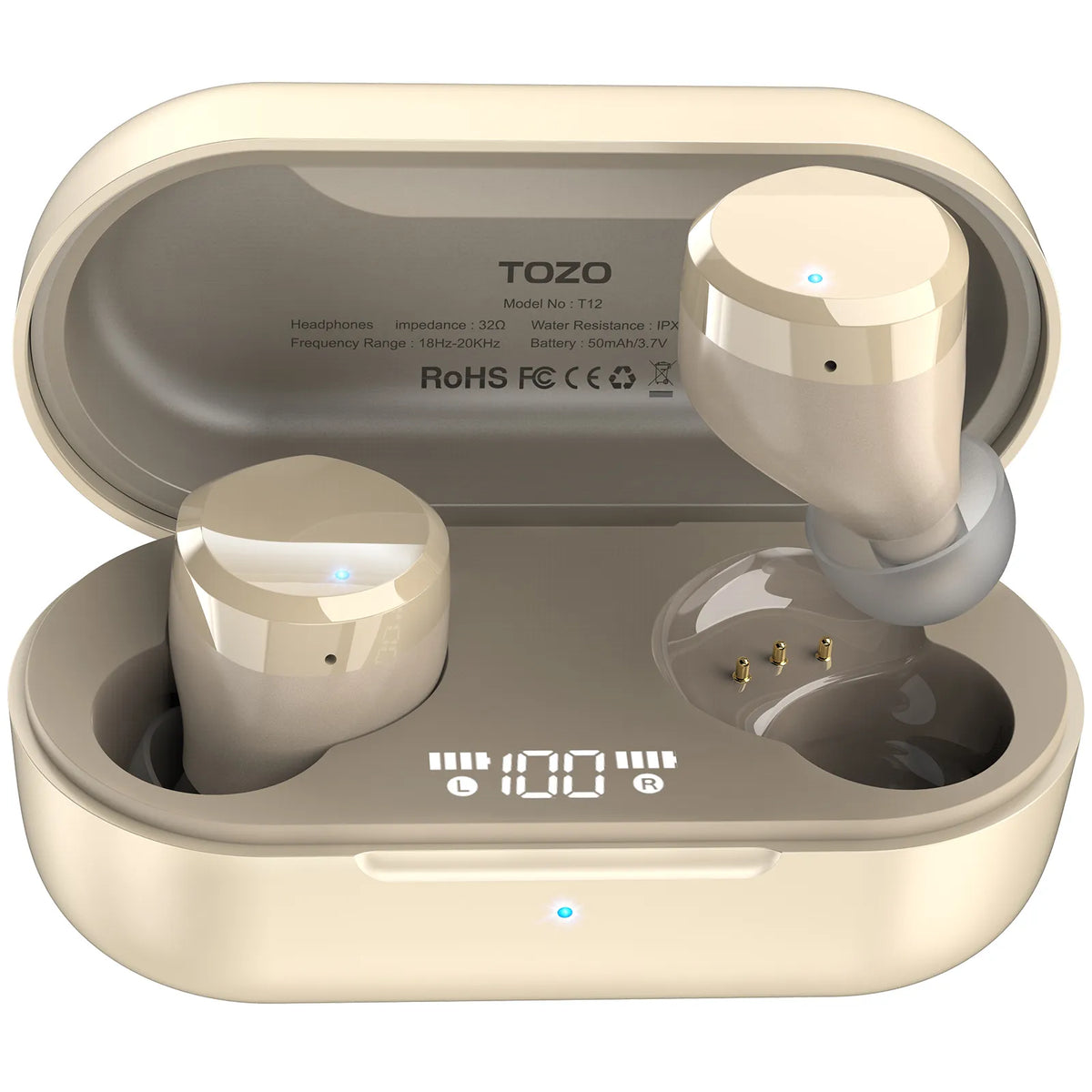 TOZO T12 Auriculares Inalámbricos Bluetooth de segunda mano por 19,98 EUR  en Catarroja en WALLAPOP