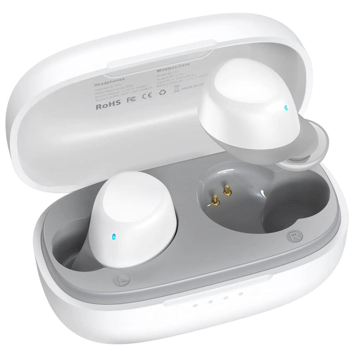 TOZO A1 Mini Wireless Earbuds-White