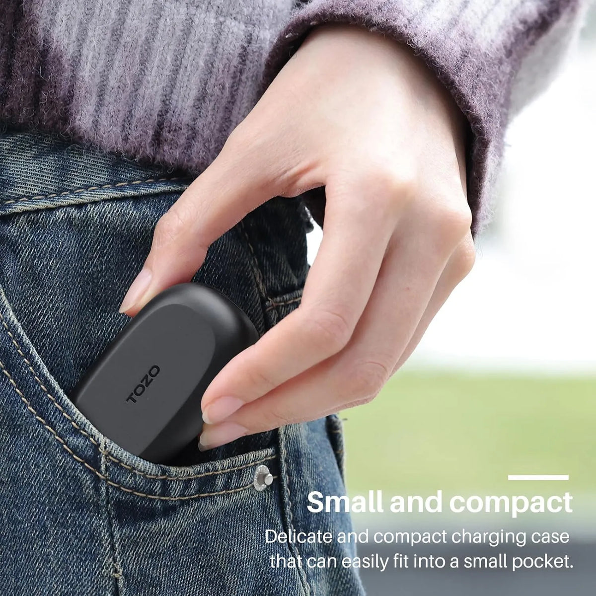 tozo a1 black small and compact