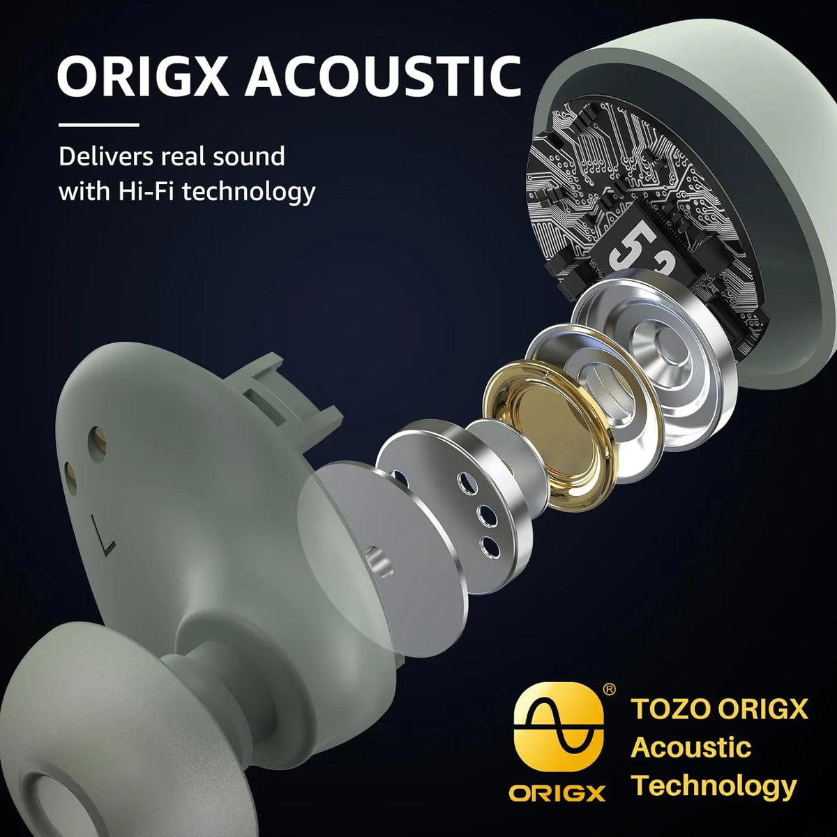 tozo a1 green origx acoustic