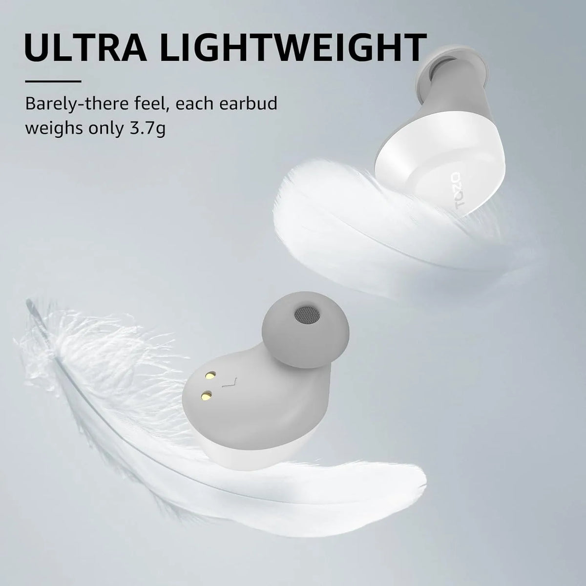 tozo a1 white ultar lightweight