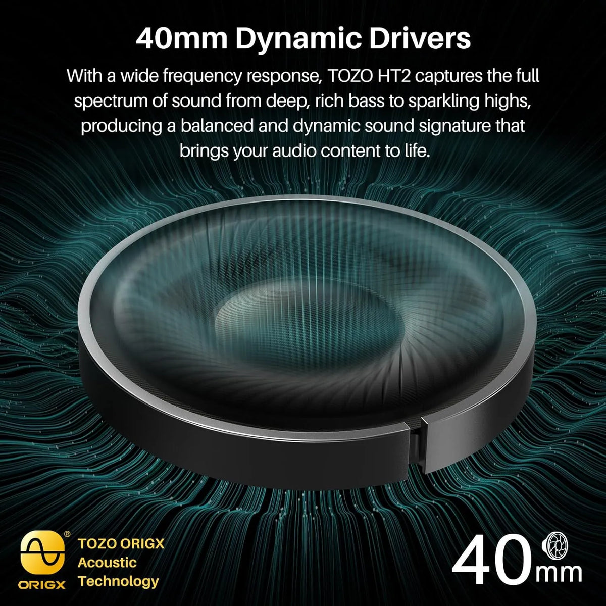 ht2 40mm dynamic drivers