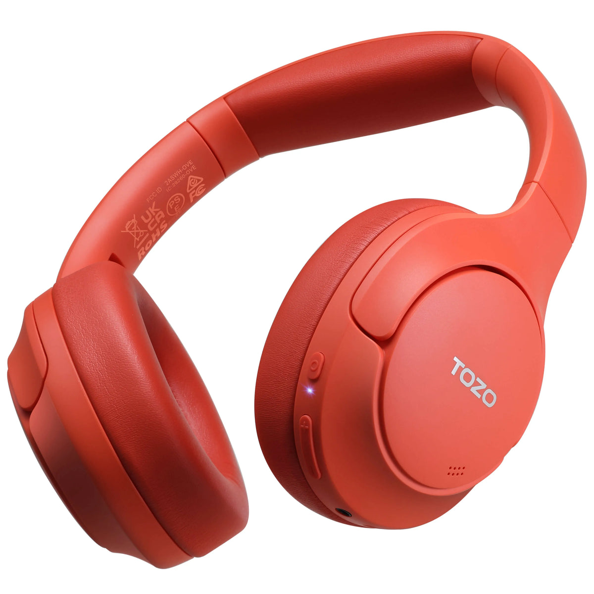 TOZO ht2 wireless headphones red