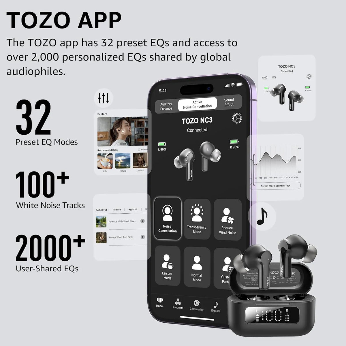 tozo nc3 app support