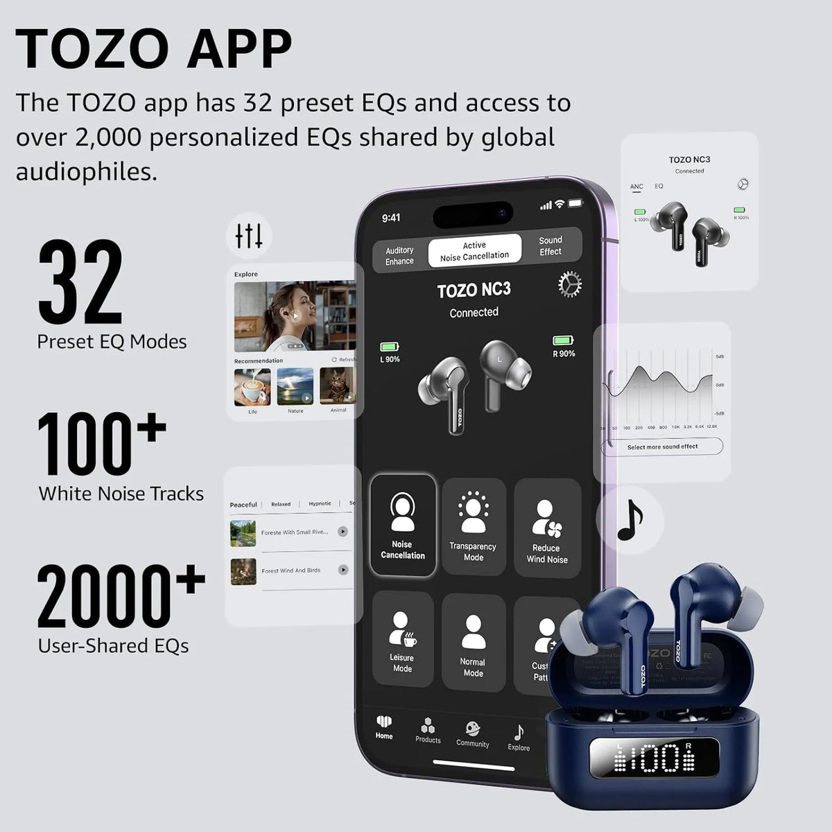 tozo nc3 app support