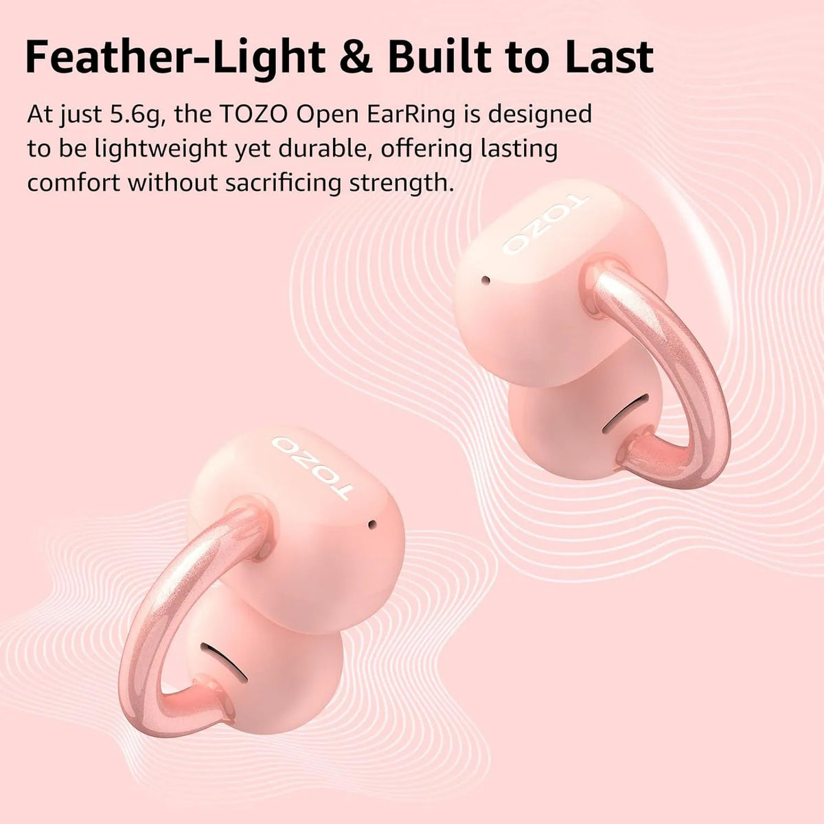 TOZO openearring pink light