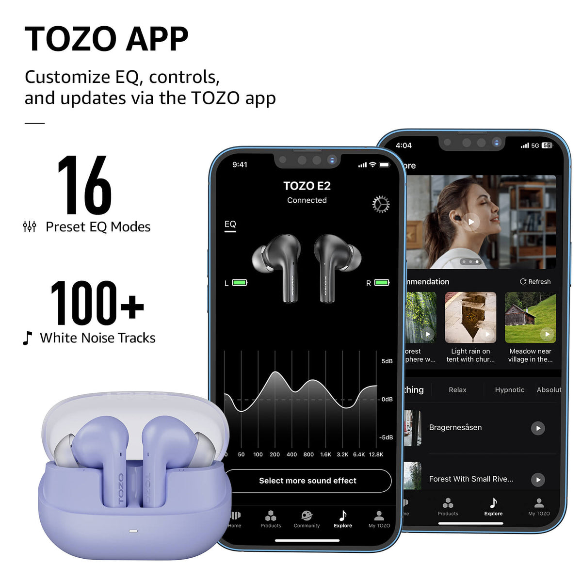 TOZO agile nova purple app